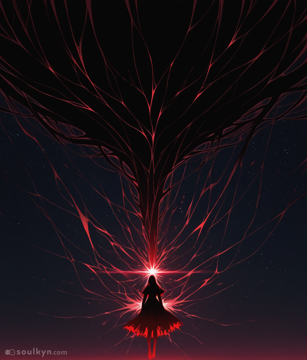 Single point in void
