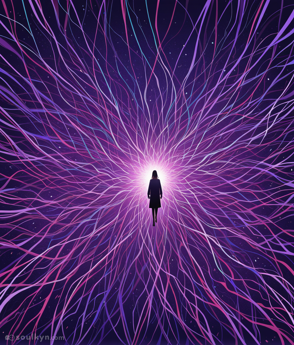 Systematic Chaos - Neural pathways dissolving into particles